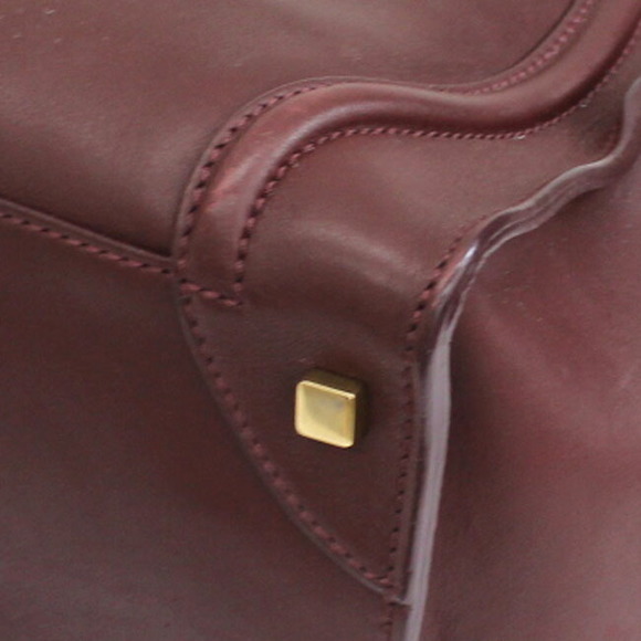 Celine Luggage Mini Shopper Handbag Purple - Picture 9 of 13